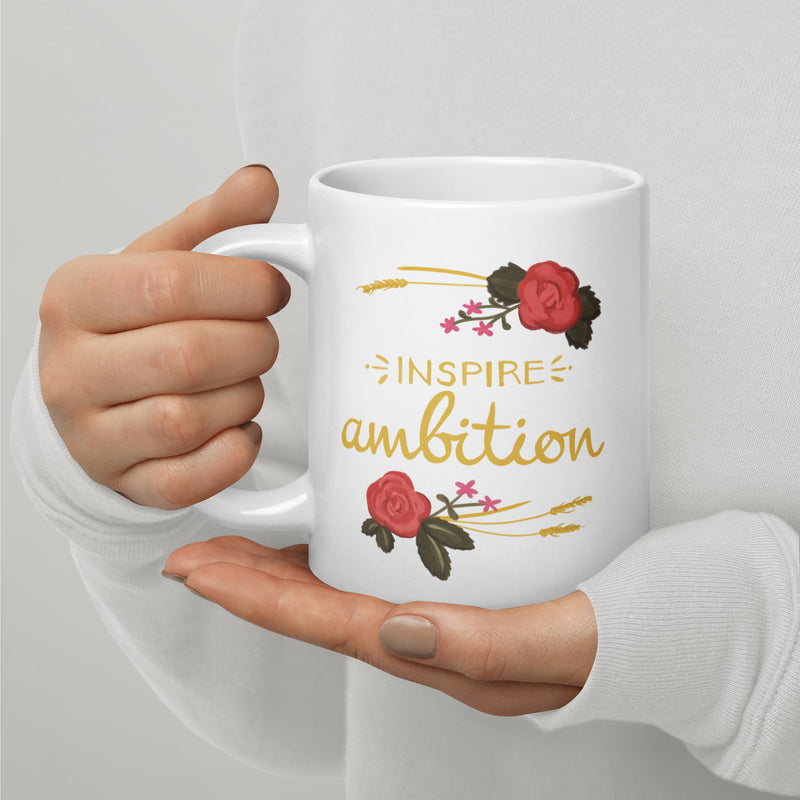 AOII Mothers Day Double-Sided 20 oz Mug showing motto design