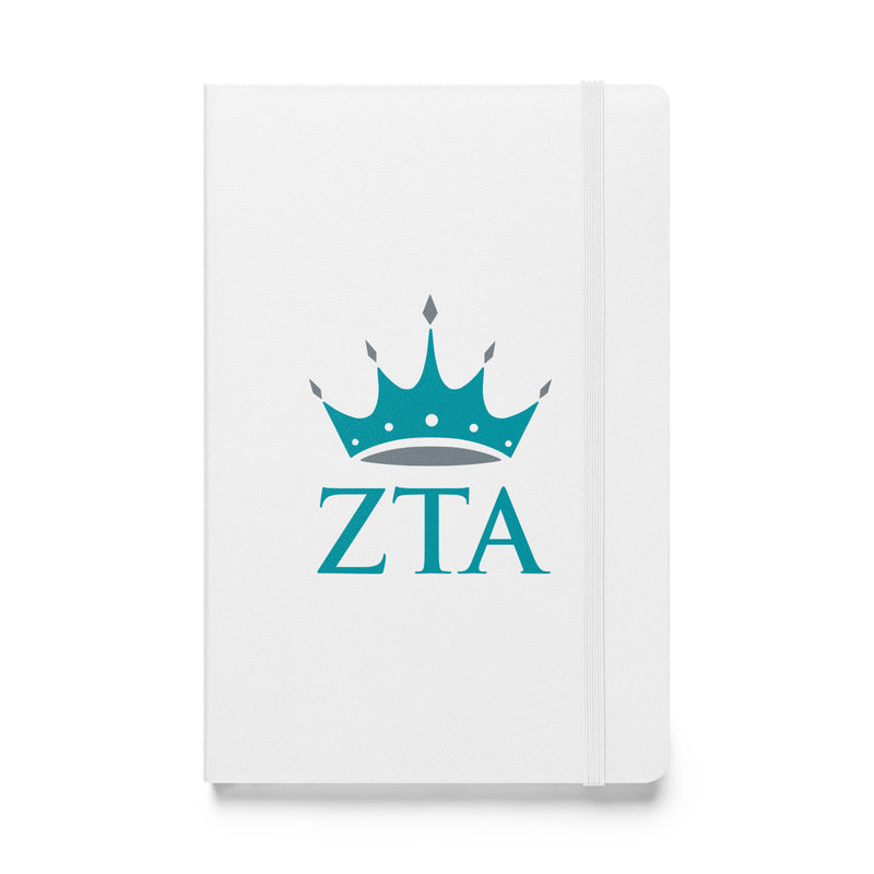 Zeta Crown + ZTA Hardcover Journal