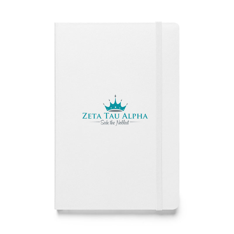 ZTA Seek the Noblest Logo Journal in white
