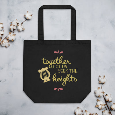 AXO Together Let Us Seek The Heights Eco Tote Bag in setting