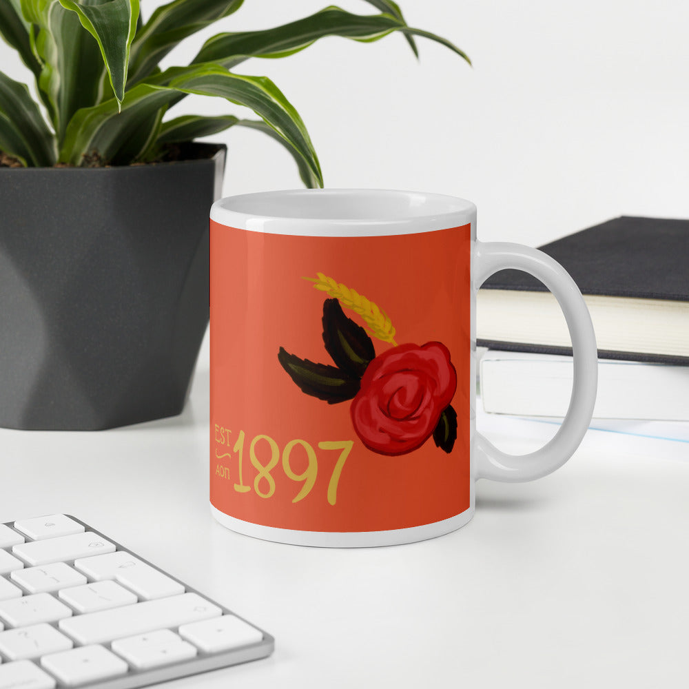 Alpha Omicron Pi Sorority Mug