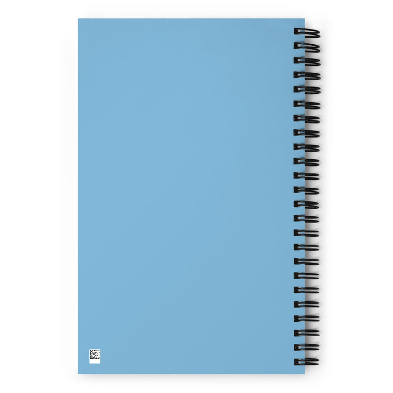 Alpha Xi Delta Realize Your Potential Spiral Notebook showing back cover