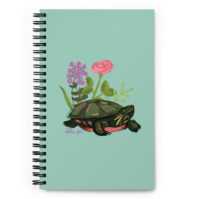 Delta Zeta Turtle Mascot Spiral Notebook