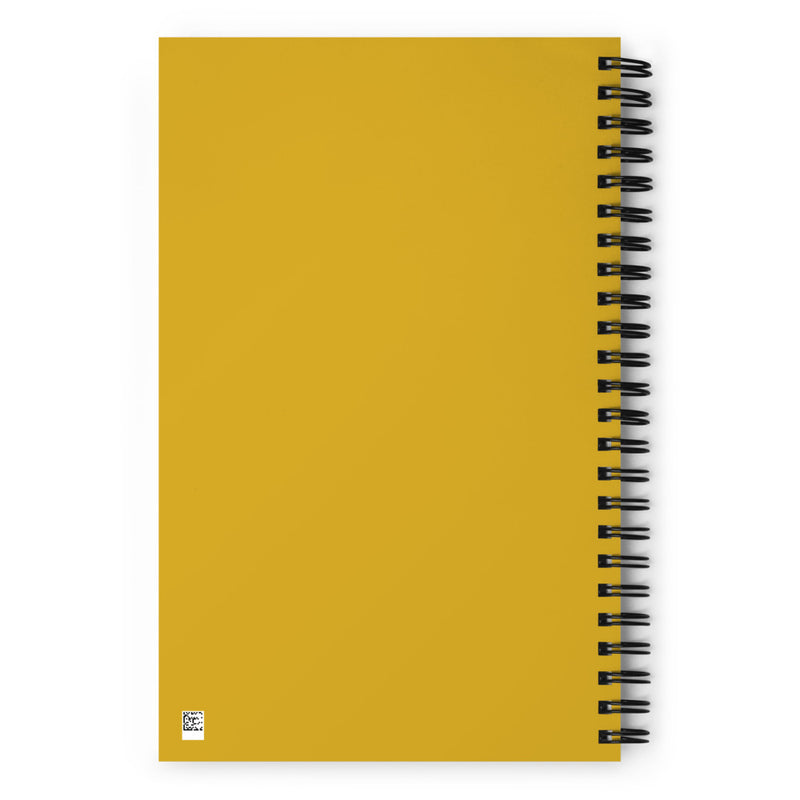 Kappa Alpha Theta Leading Women Spiral Notebook showing back cover