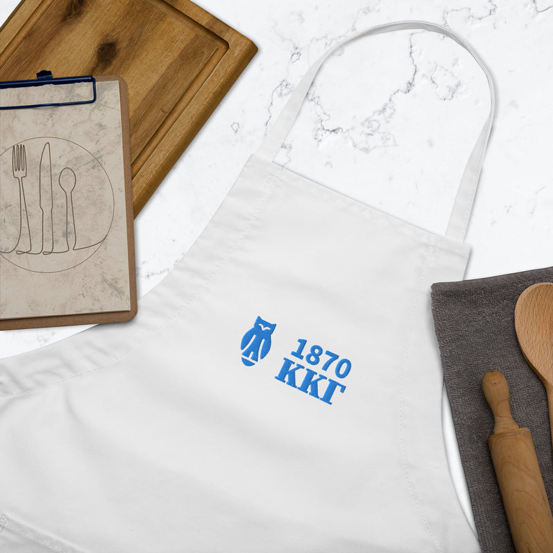 Kappa Kappa Gamma 1870 Embroidered showing product details in lifestyle setting