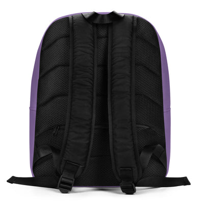 Kappa Alpha Theta TLAM Purple Backpack showing back of bag