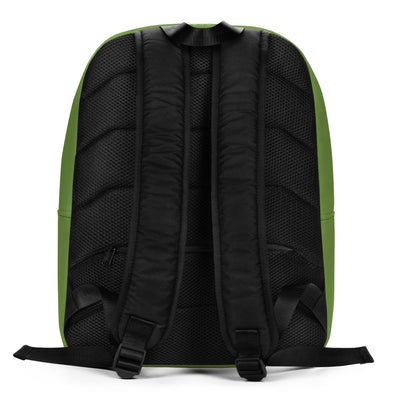 Kappa Delta KD Confident Green Backpack showing back of bag
