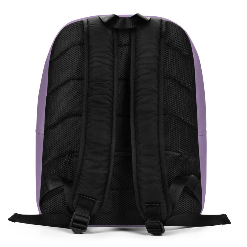 The back of your Alpha Delta Pi backpack has adjustible black straps and a mesh pocket.