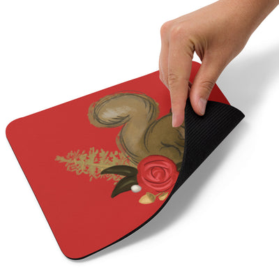 Alpha Gamma Delta Sorority Mouse Pad showing back of mouse pad