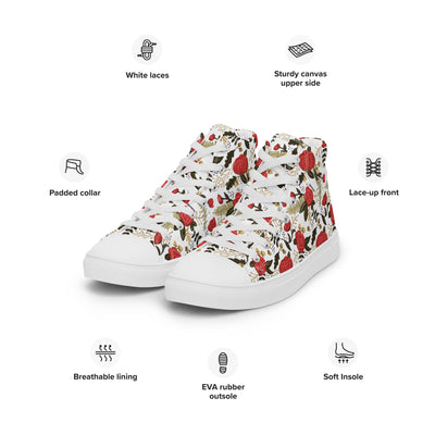 Alpha Gamma Delta Sorority High Tops showing product details