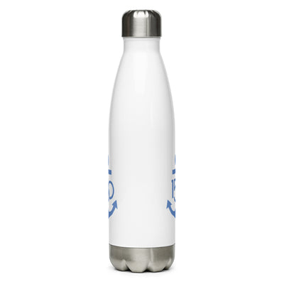 Delta Gamma Sorority Water Bottle showing logo printed on both sides