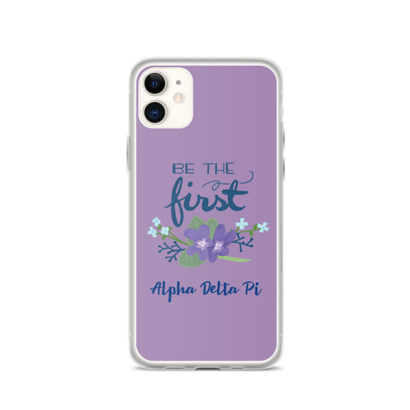 Our premium Alpha Delta Pi Be The First iPhone case comes with a lifetime guarantee - just like sisterhood! Get ready to show your ADPi spirit with our artist-designed phone case inspired by the Alpha Delta Pi motto, colors and symbols.