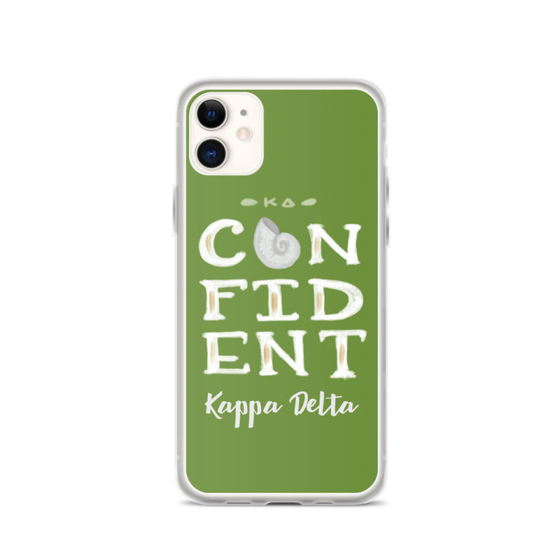 Kappa Delta KD Confident Green iPhone 11 Case