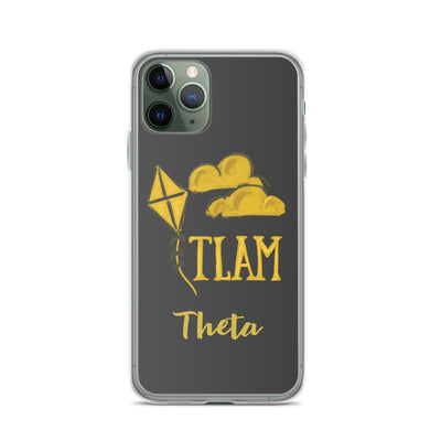 Kappa Alpha Theta TLAM Black iPhone Case