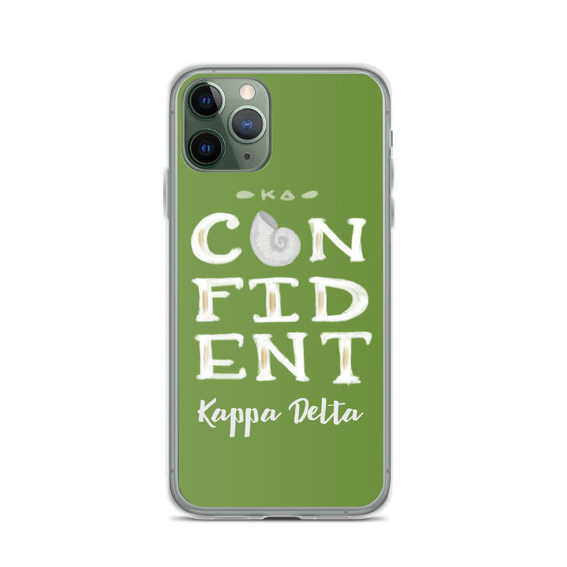 Kappa Delta KD Confident Green iPhone 11 Pro Case