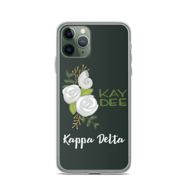 Kay Dee White Rose and Nautilus iPhone 11 Pro Case