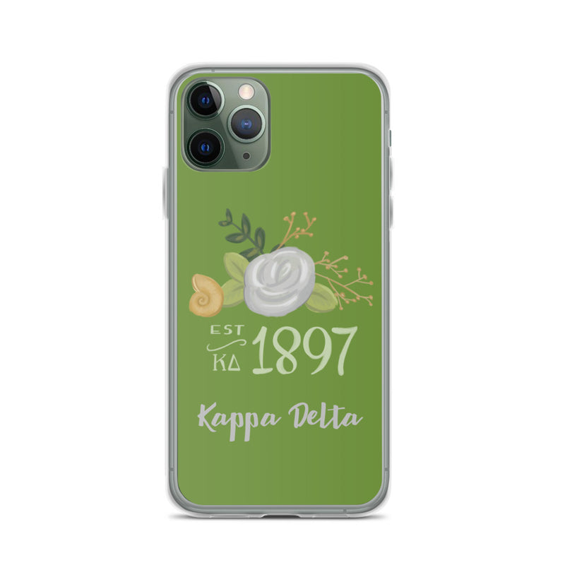 Kappa Delta 1897 Founders Day Green iPhone 11 Pro Case