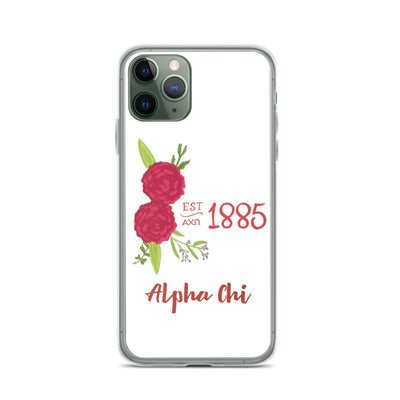 Alpha Chi Omega 1885 Founding Date iPhone 11 Pro case