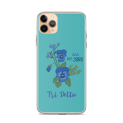 Tri Delta 1888 Founders Day iPhone Case