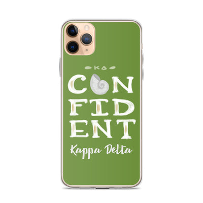 Kappa Delta KD Confident Green iPhone 11 Pro Max Case