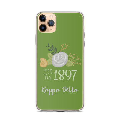 Kappa Delta 1897 Founders Day Green iPhone 11 Pro Max Case