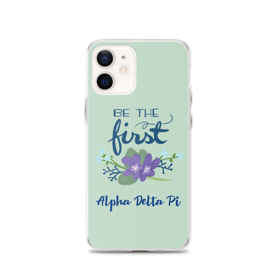 Alpha Delta Pi Green Be The First iPhone Case