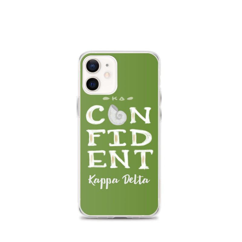 Kappa Delta KD Confident Green iPhone 12 mini Case