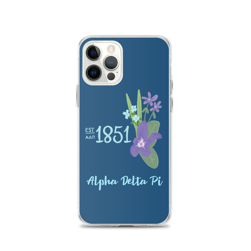 Alpha Delta Pi 1851 iPhone Case