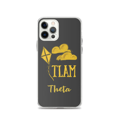 Kappa Alpha Theta TLAM Black iPhone Case