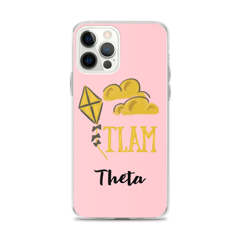 Kappa Alpha Theta TLAM Light Pink iPhone Case
