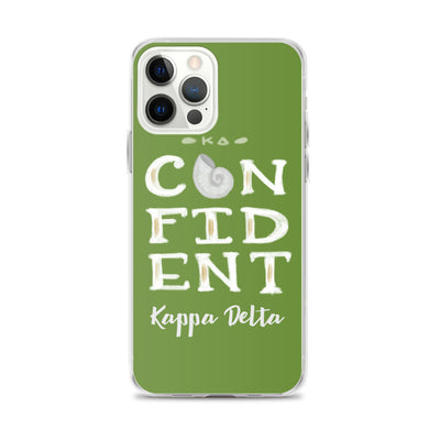 Kappa Delta KD Confident Green iPhone Case