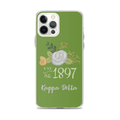 Kappa Delta 1897 Founders Day Green iPhone 12 Pro Max Case