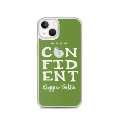 Kappa Delta KD Confident Green iPhone 13 Case