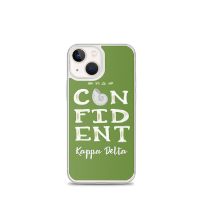 Kappa Delta KD Confident Green iPhone 13 mini Case