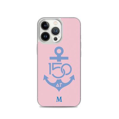 Delta Gamma 150th Anniversary iPhone Case with Initial Personalization