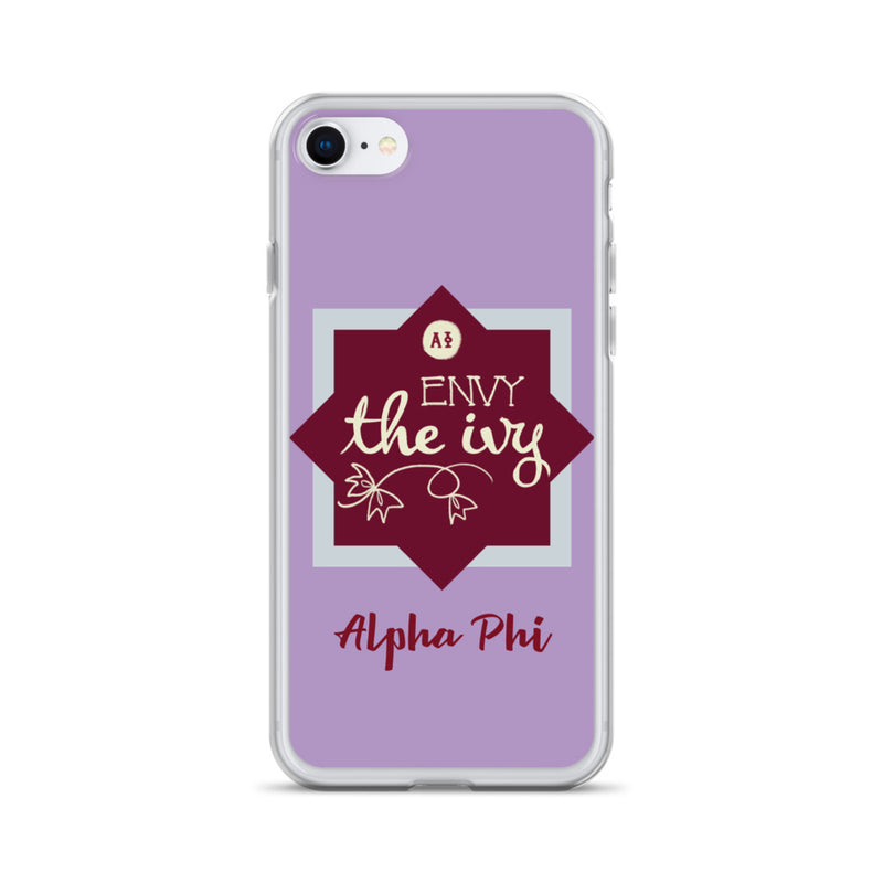 Alpha Phi "Envy The Ivy" iPhone case 
