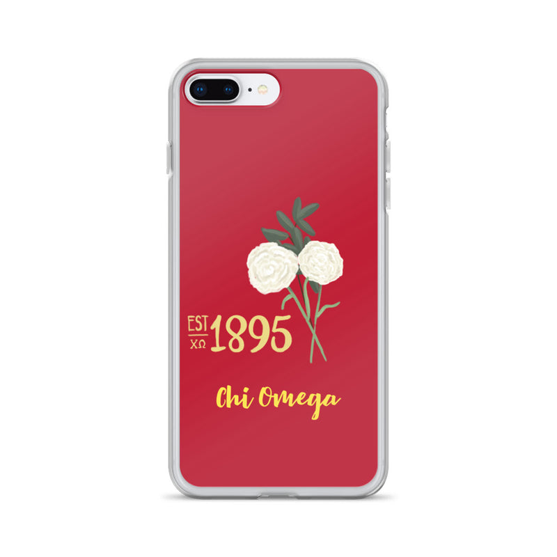 Chi Omega 1895 Founders Day iPhone Case