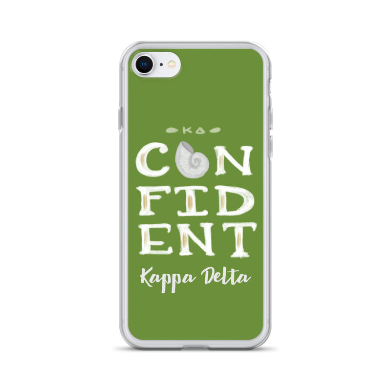 Kappa Delta KD Confident Green iPhone SE Case