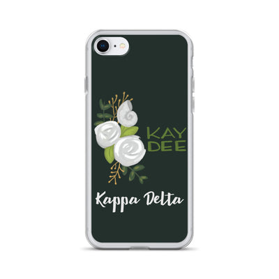 Kay Dee White Rose and Nautilus iPhone SE Case
