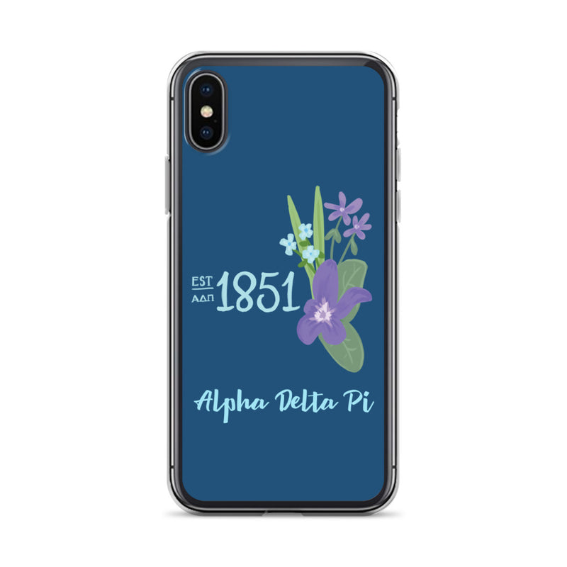 Alpha Delta Pi 1851 iPhone Case