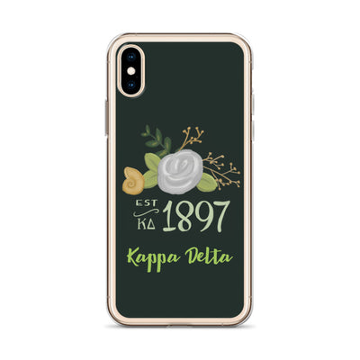 Kappa Delta 1897 Founders Day iPhone X, XS Case