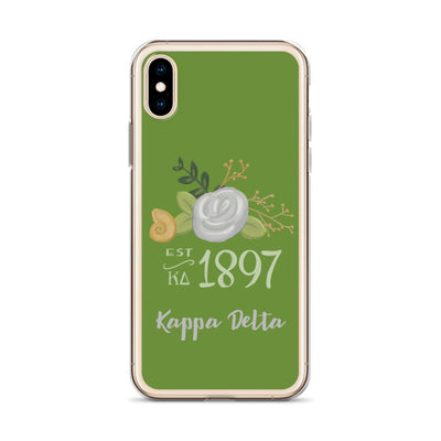 Kappa Delta 1897 Founders Day Green iPhone X XS Case