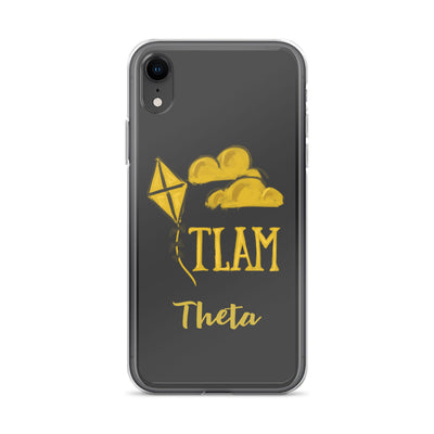 Kappa Alpha Theta TLAM Black iPhone Case