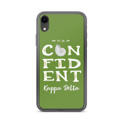 Kappa Delta KD Confident Green iPhone XR Case
