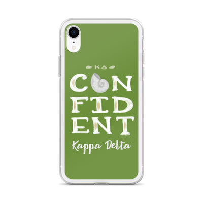Kappa Delta KD Confident Green iPhone XR Case
