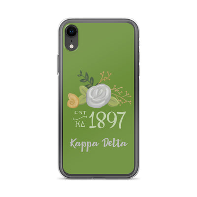 Kappa Delta 1897 Founders Day Green iPhone XR Case