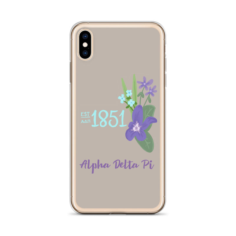 Alpha Delta Pi Founders Day iPhone Case