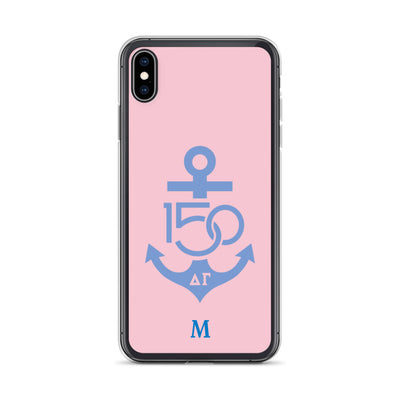 Delta Gamma 150th Anniversary iPhone Case with Initial Personalization