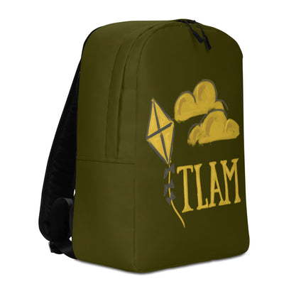 Kappa Alpha Theta TLAM Black Backpack showing other side of bag
