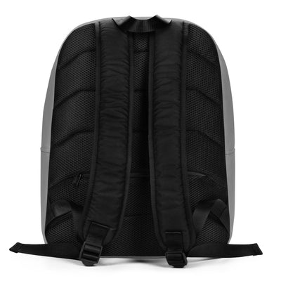 Kappa Alpha Theta TLAM Gray Backpack showing back of bag and bag straps